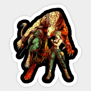 Bloody Roar Shina Sticker